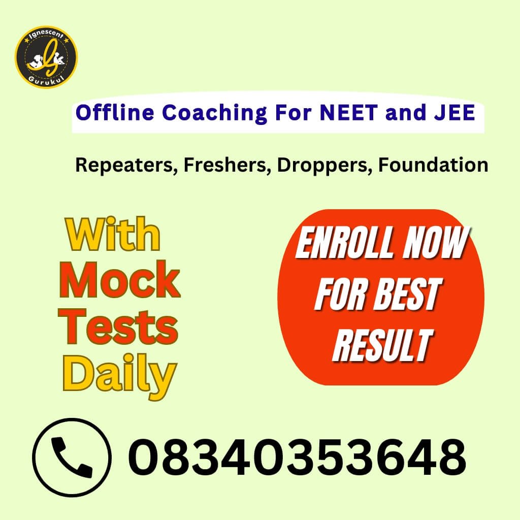 Offline Coaching for NEET and JEE