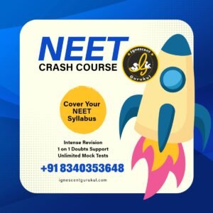 Affordable NEET crash course available for aspiring medical students.