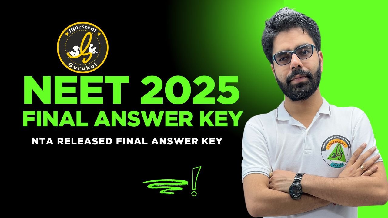 NEET 2025 Final answer key released by NTA