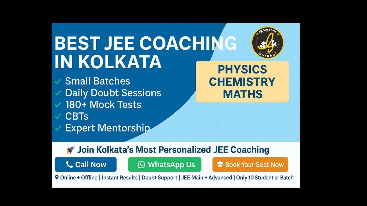 best jee coaching in kolkata