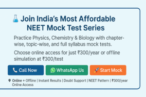 neet mock tests series 2026