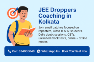 jee droppers best jee coaching in kolkata