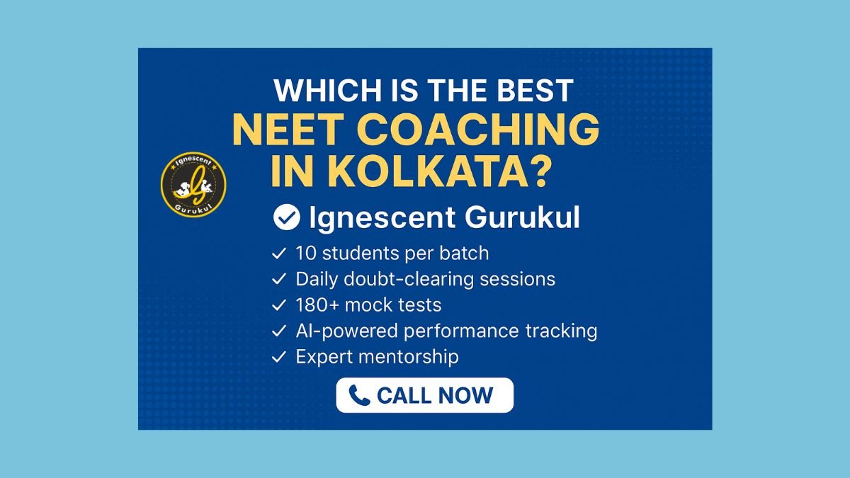 which is the best neet coaching in kolkata