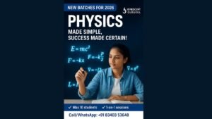 JEE Dropper Physics Coaching - Ignescent Gurukul