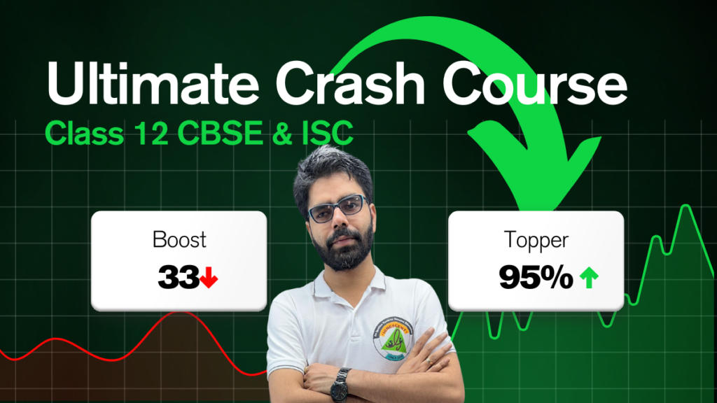 Ultimate Crash Course for class 12 cbse & isc exam Class 12 Crash Course 2026 for Physics, chemistry, biology and maths