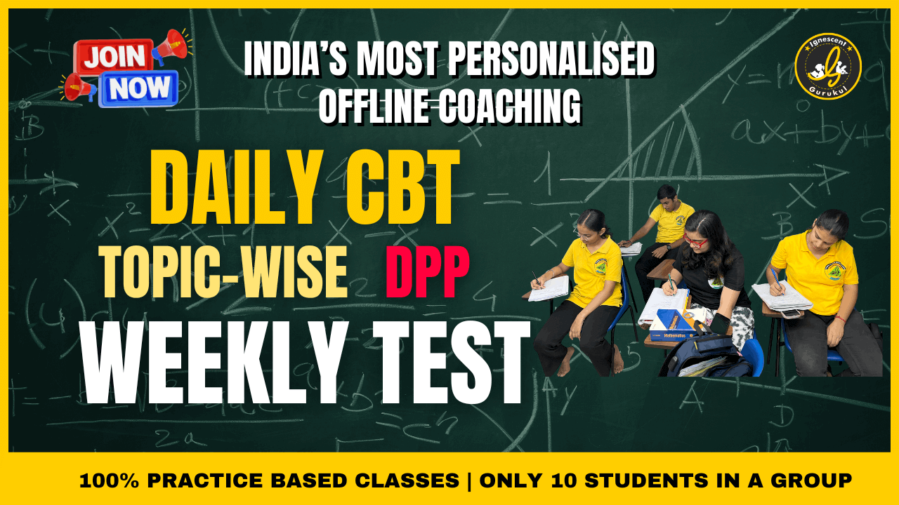 India's Most Personalised Offline Coaching