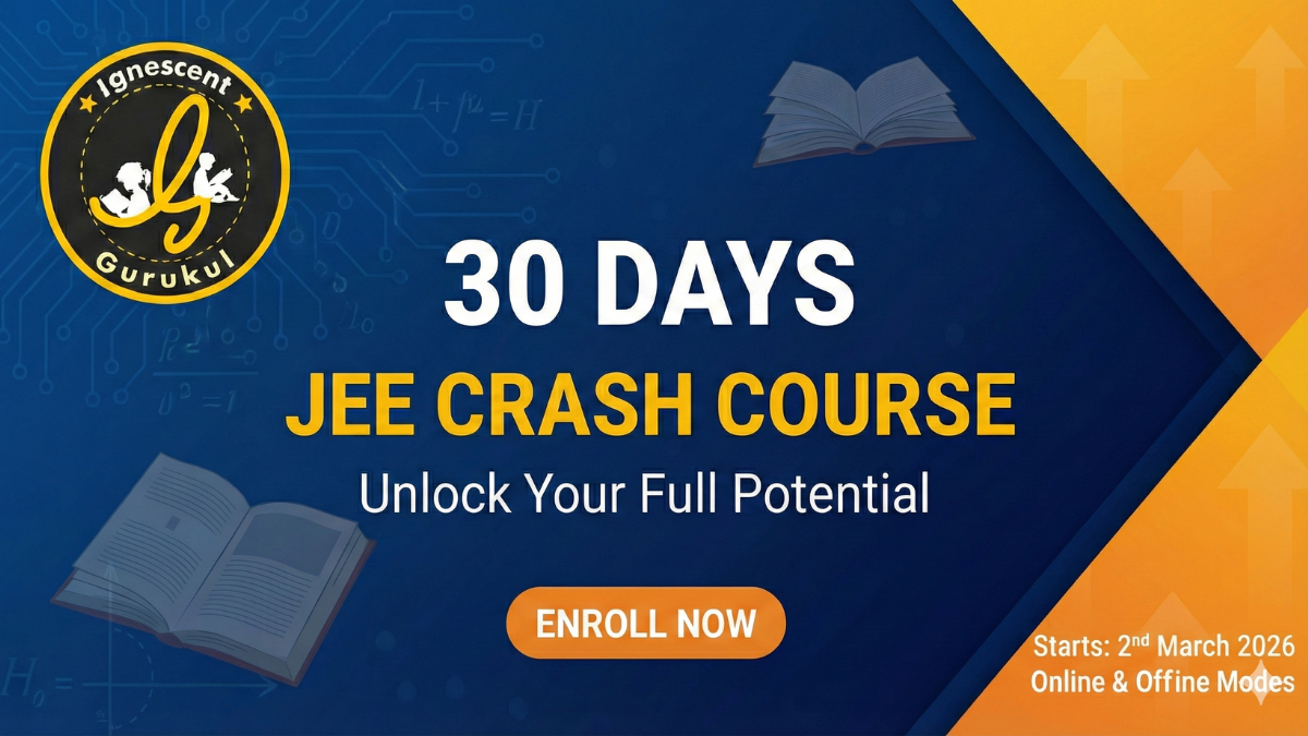 JEE 2026 Crash Course 30 Days Challenge