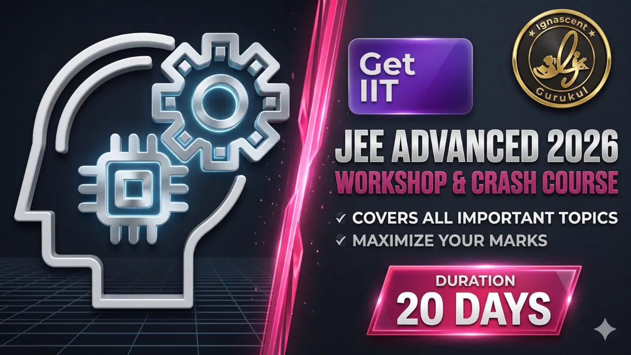 JEE Advanced 2026 Crash Course Workshop in Chennai