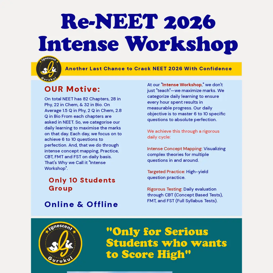 Re-NEET 2026 Crash Course - Another Last Chance to Crack NEET
