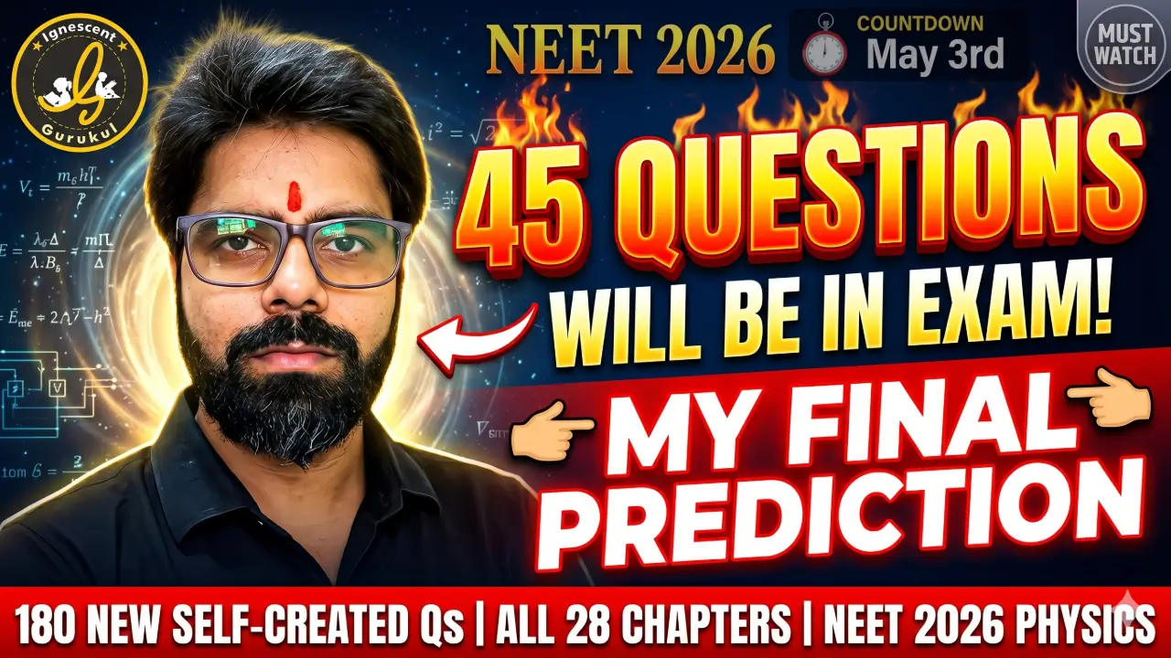 How to Revise Complete NEET Physics in 4 hours 180/180 Strategy