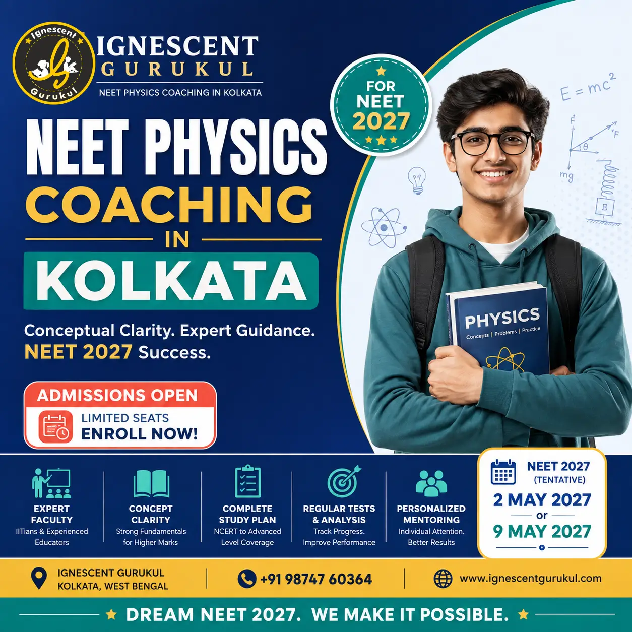 NEET Physics coaching and practice programme for NEET 2027
